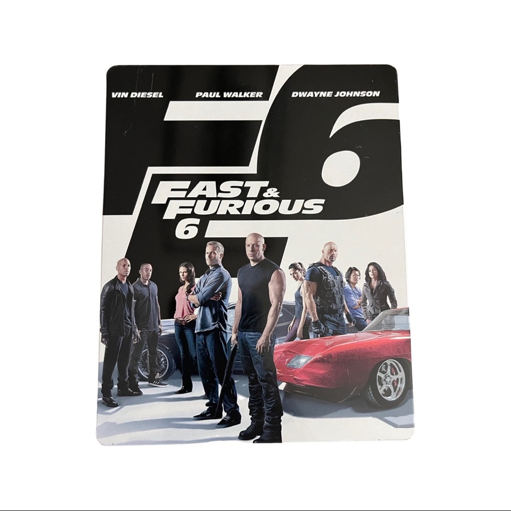 Fast and the Furious 6 : Steel-book with Blu-ray and DVD : complete